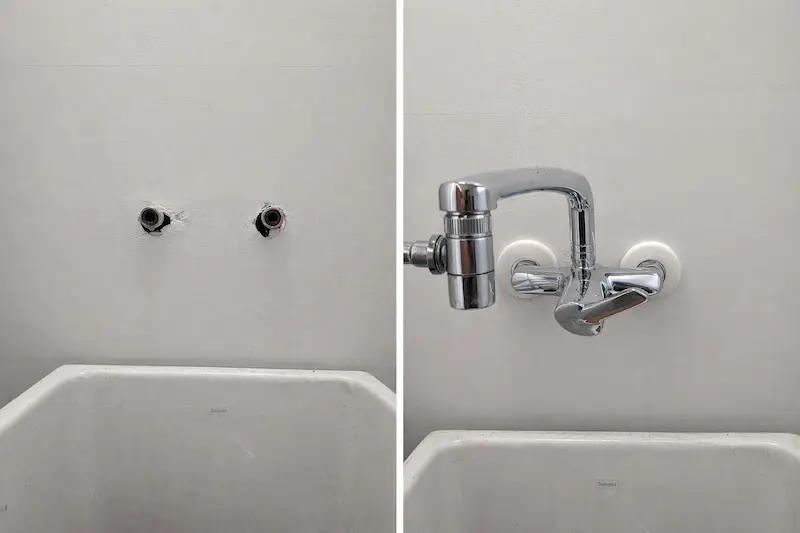 Cambio de grifo en cocina en Gijón